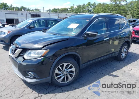 2014 Nissan Rogue Sl z USA, uszkodzony, nr VIN 5N1AT2MV7EC782781